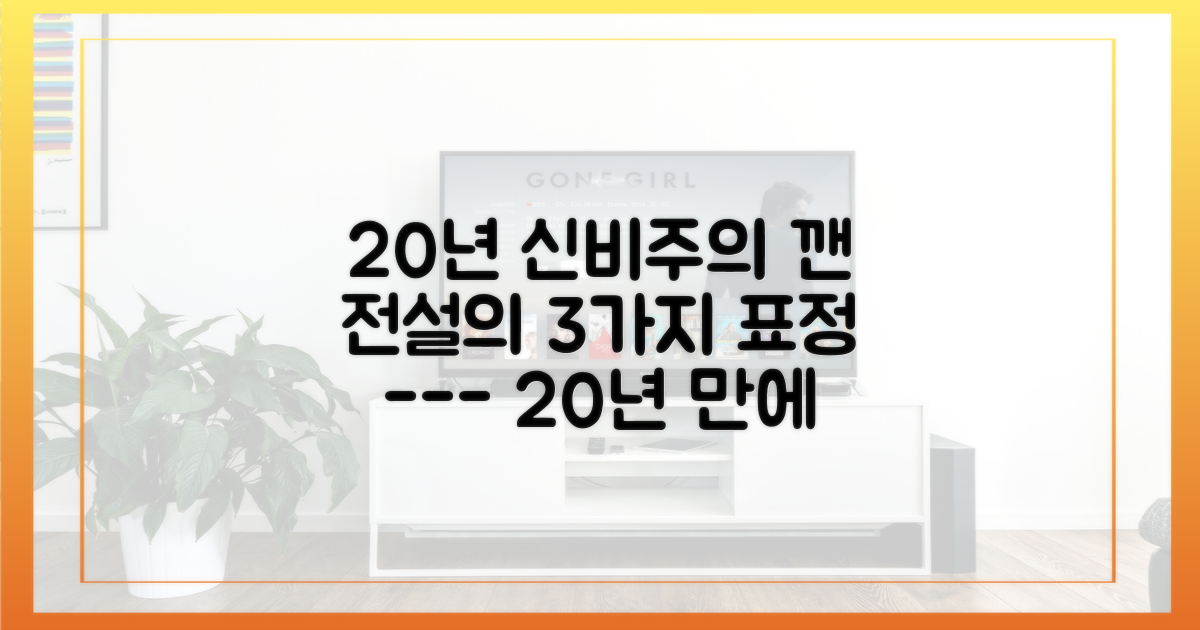 20년의 신비주의를 깬 3가지 표정