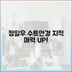 정일우 2가지 매력! 수트+안경 지적 지수 UP