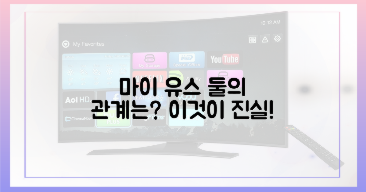마이 유스' 둘의 관계는?