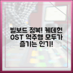 케데헌 OST, 빌보드 정복! 누구나 즐기는 역주행