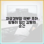 자궁경부암 극복 임신, 초아 쌍둥이♥ 울컥!