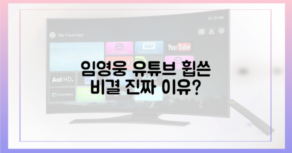 임영웅, 왜 유튜브를 휩쓸었나?
