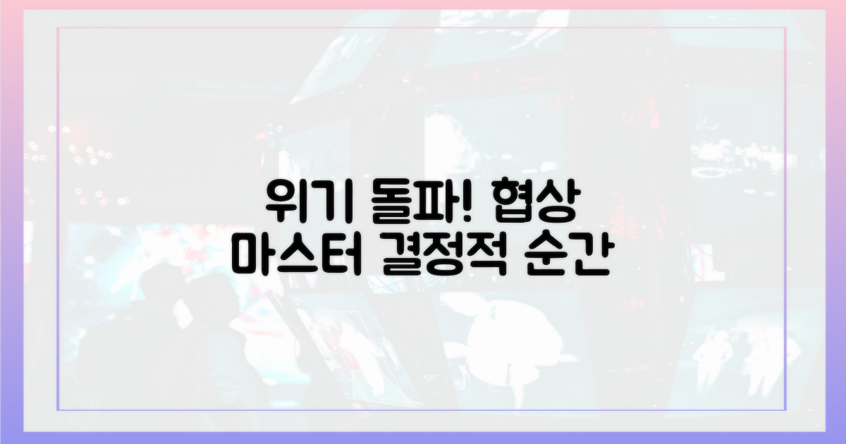 위기 돌파 협상술