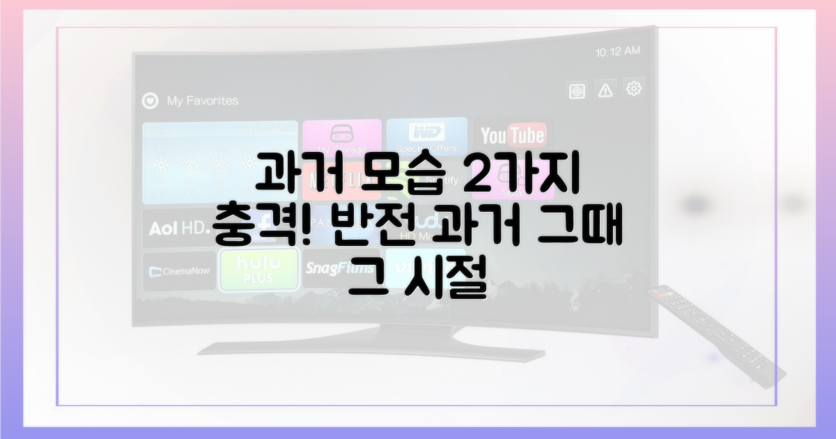 2가지 과거 모습