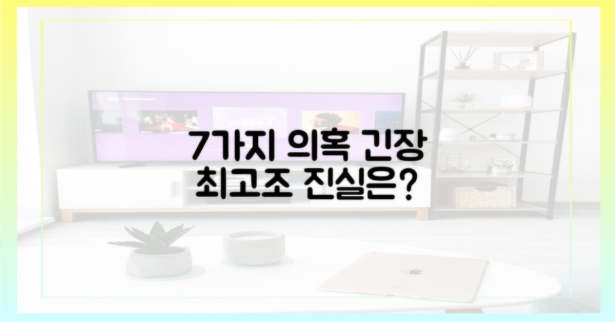 7가지 의혹, 긴장 고조