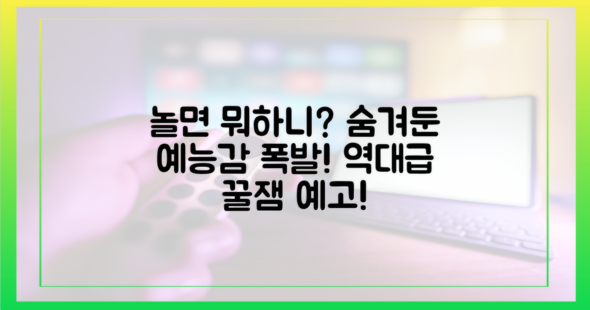 놀면 뭐하니?'서 숨겨둔 예능감 발휘