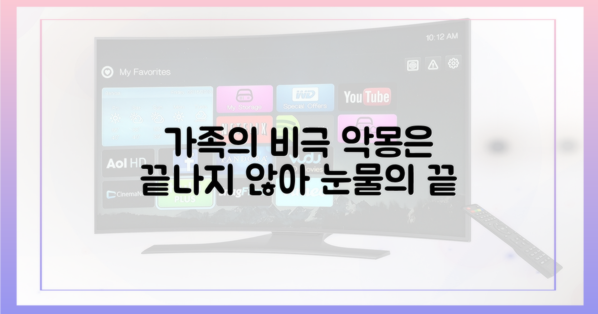 가족의 비극, 끝나지 않은 악몽