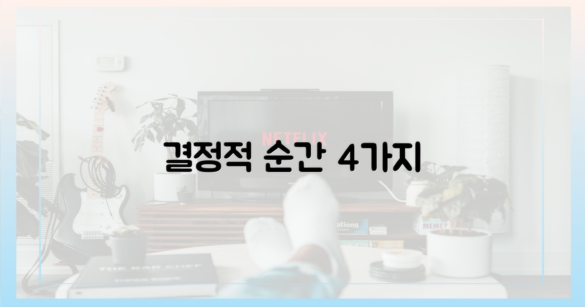 4가지 결정적 순간