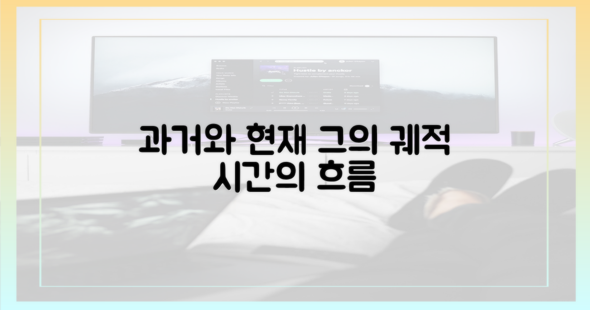 과거와 현재, 그의 궤적