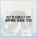 김대호 5년 다마르기니 0번 세차? 초보도 질색!