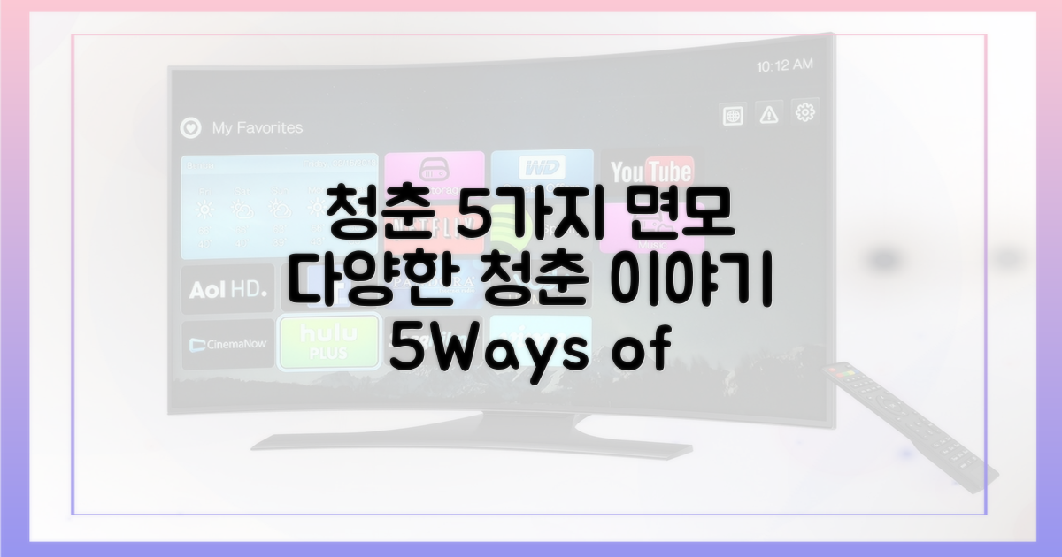 5가지 청춘의 단면