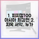 피지컬100' 아시아 대격돌, 지옥 서막 열릴까?