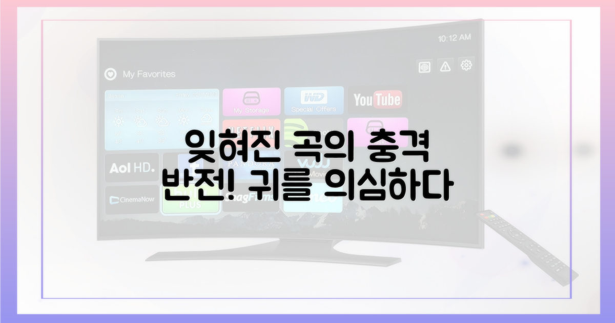 잊혀진 곡의 반전