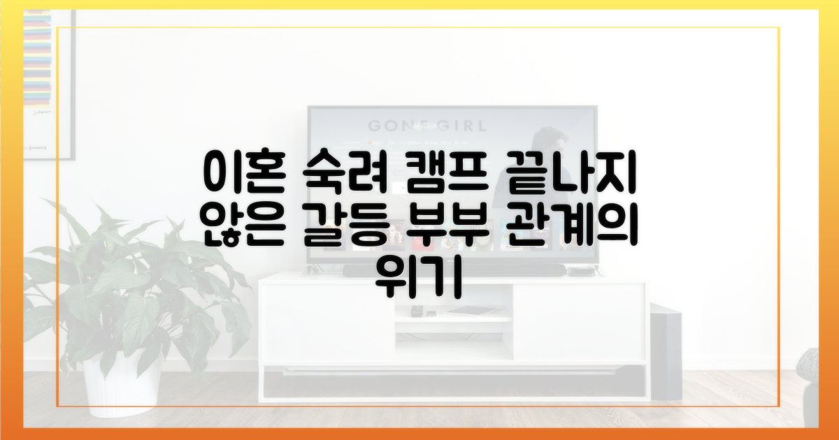 이혼숙려캠프, 끝나지 않은 갈등