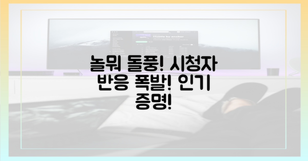 놀뭐' 인기, 시청자가 본다