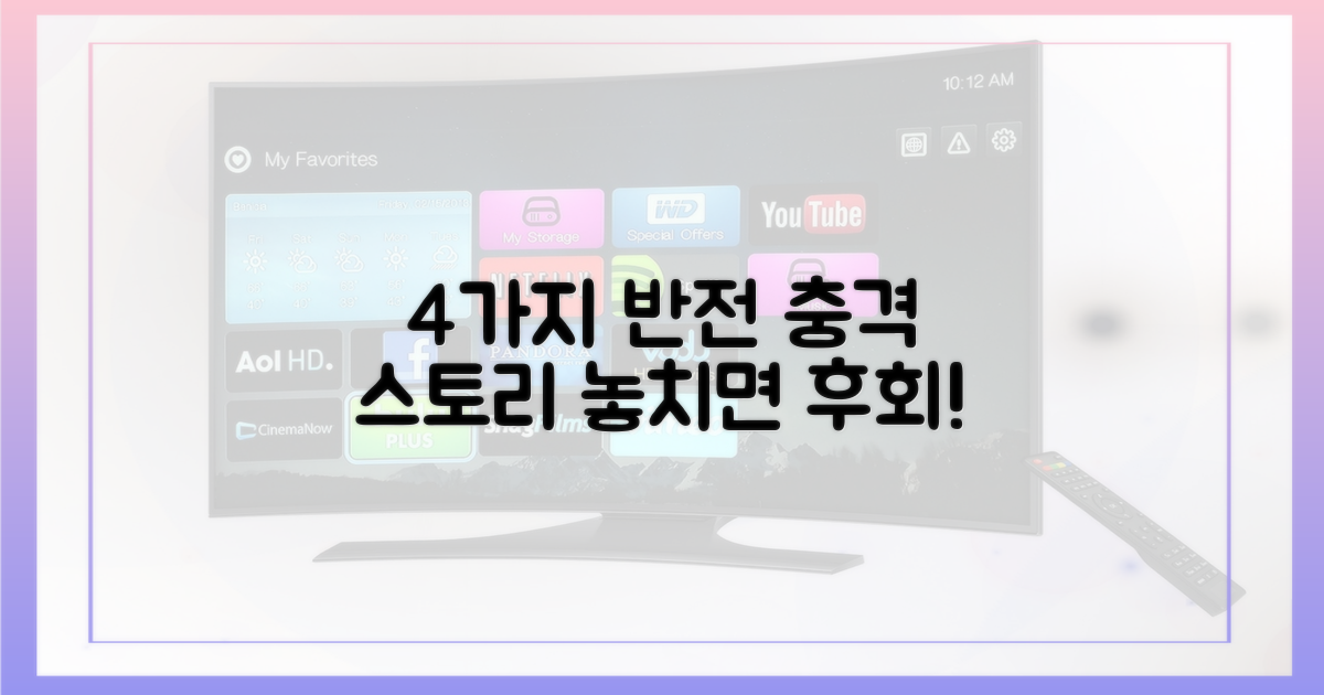 4가지 반전 스토리 공개