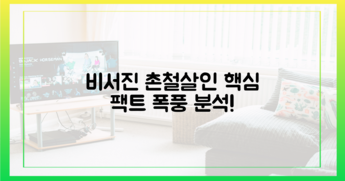 비서진의 촌철살인이란?