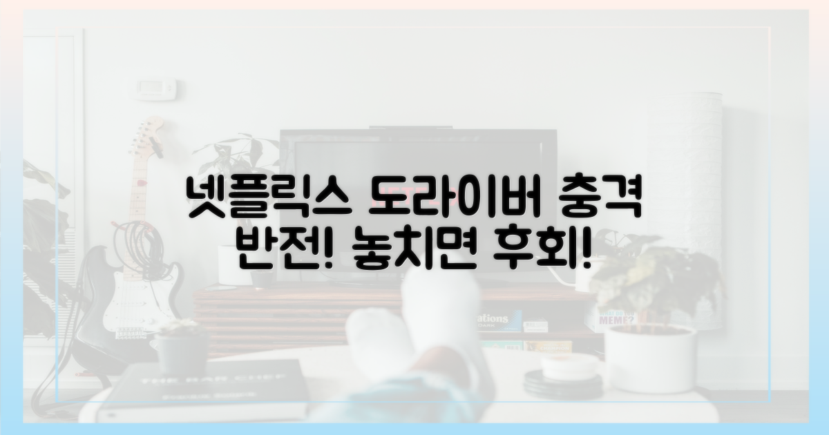 예측불허 넷플릭스 '도라이버