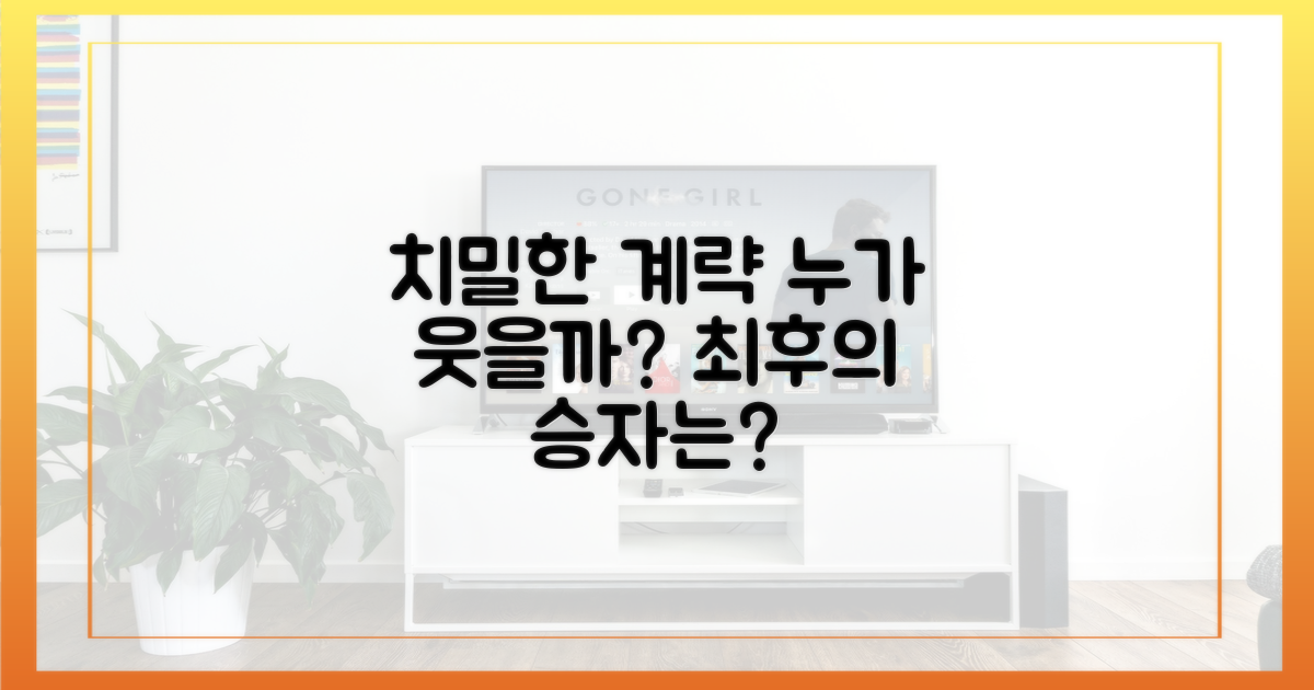 치밀한 계략, 누가 웃을까