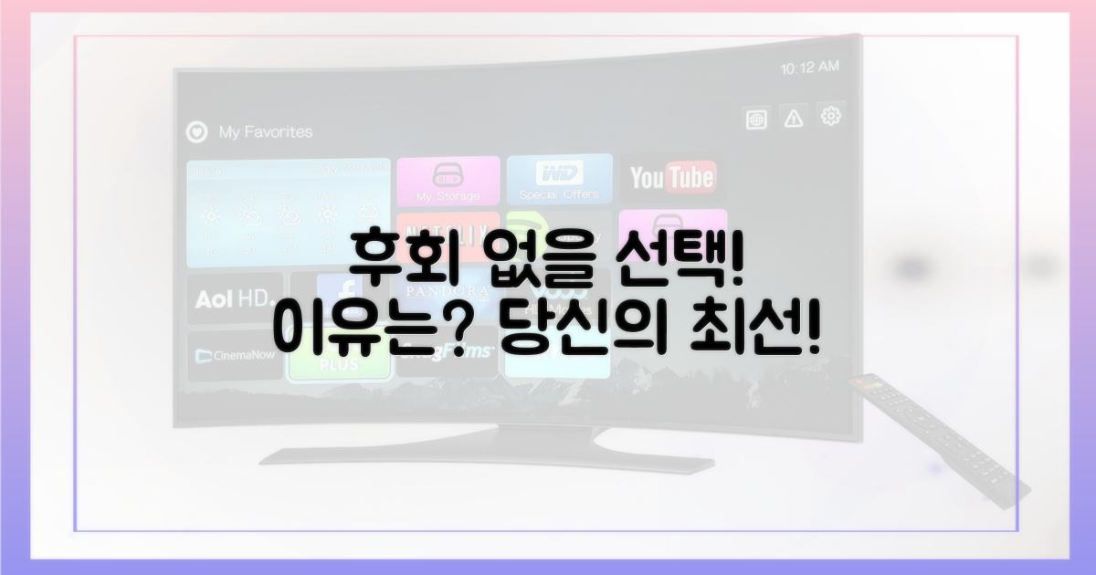 후회 없는 선택, 그 이유는?