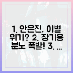 안은진, ♥연인에 이별 당할까? 장기용 분노의 이유는?