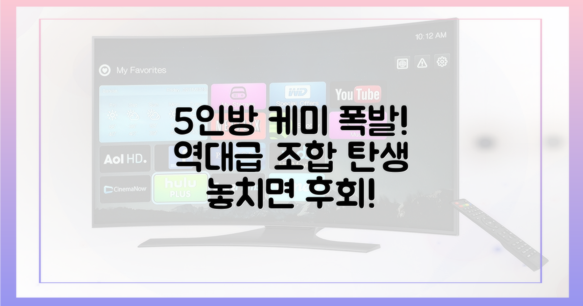 5인방 케미 폭발 예고