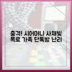 시어머니 사채빚, 가족 단톡방 충격 폭로!