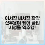 이서진 '비서진' 완벽 가이드: 선우용여 수발 들고 시청률 상승!