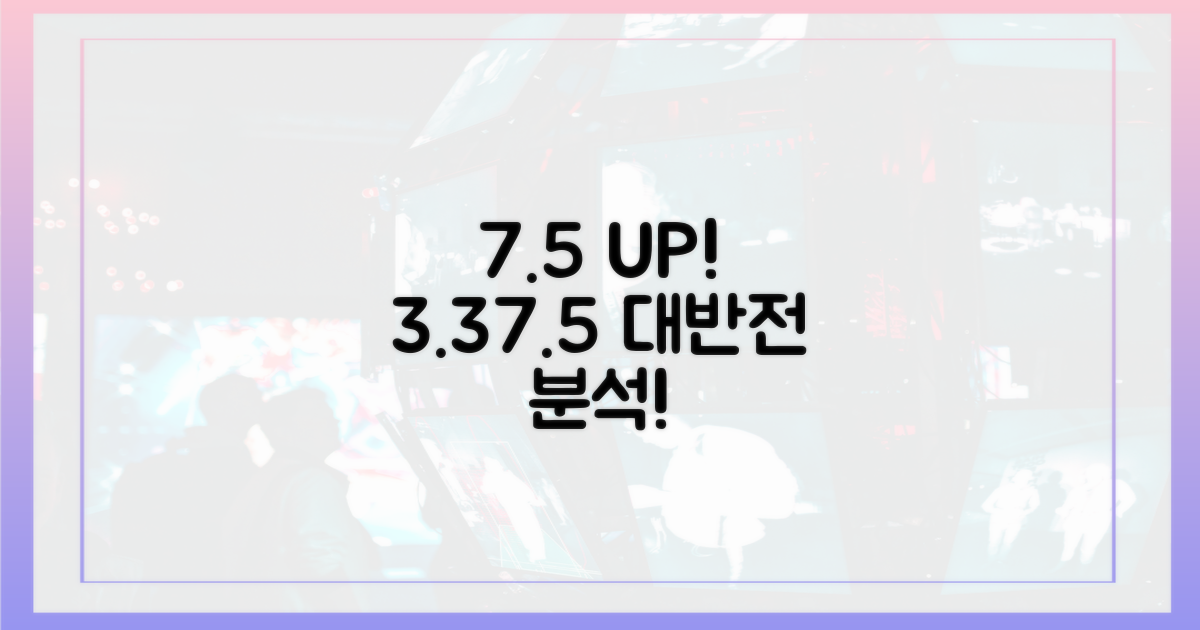 3.3%→7.5% 희비 분석