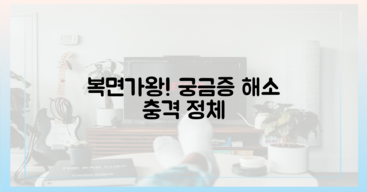 복면가왕, 궁금증 해소!