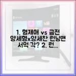 형제애 vs 금, 런닝맨 양세형·양세찬 '서먹'해지겠네?