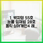 싱어게인4: 백지영 울린 55호, 임재범 홀린 28호!