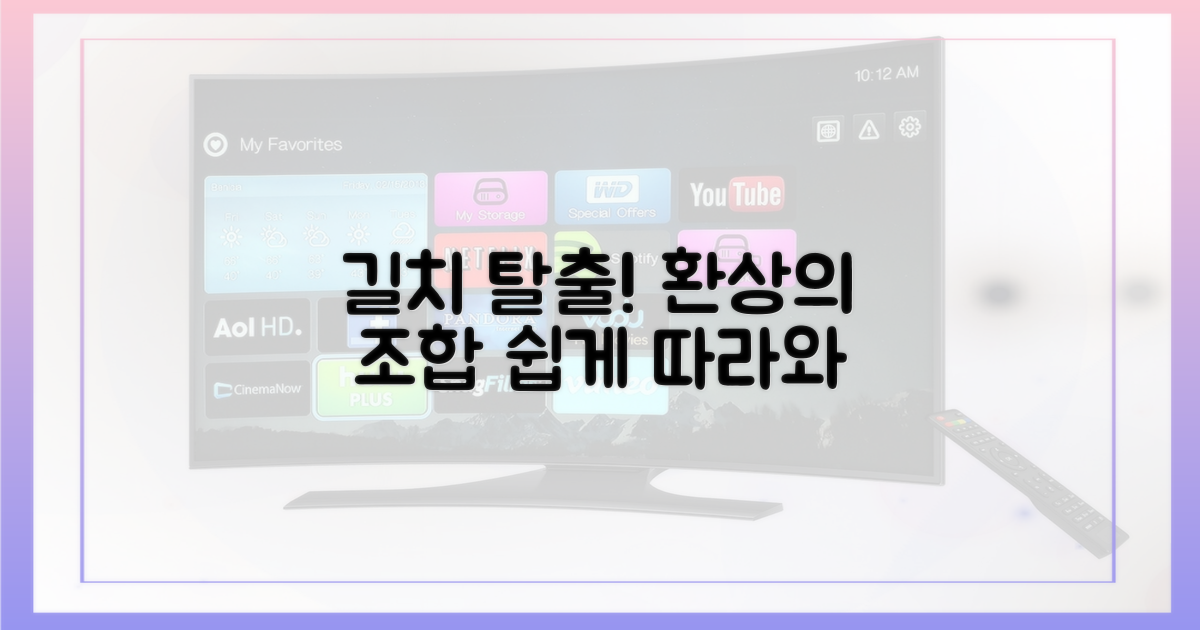 길치라도 괜찮아: 의외의 조합