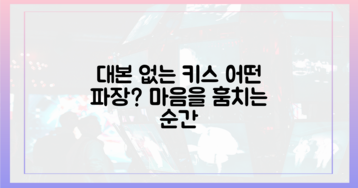 대본 없는 키스, 어떤 파장?