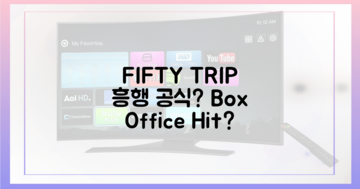 FIFTY TRIP, 안방극장 흥행 공식?