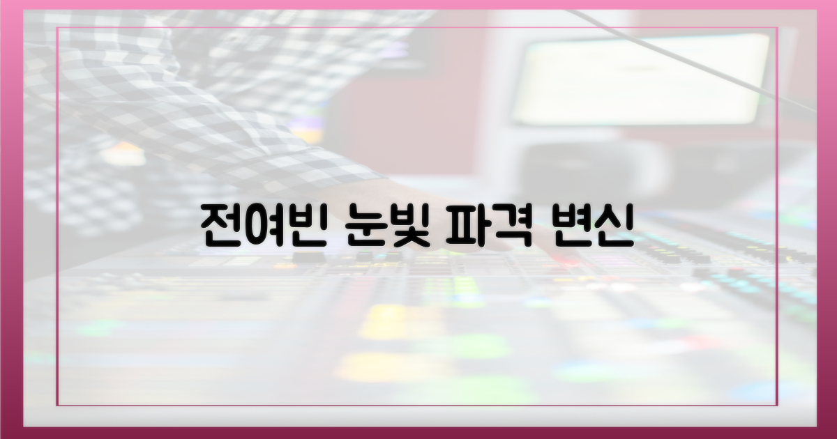 파격 변신, 전여빈의 눈빛