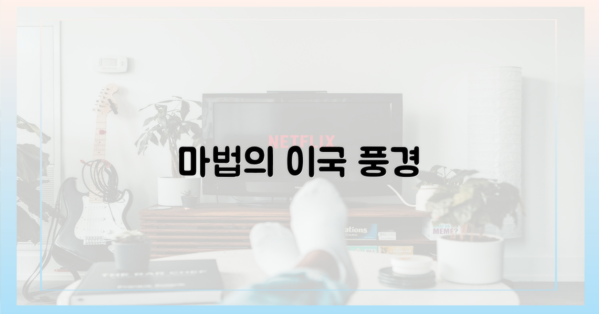 이국적 풍경, 마법의 무대