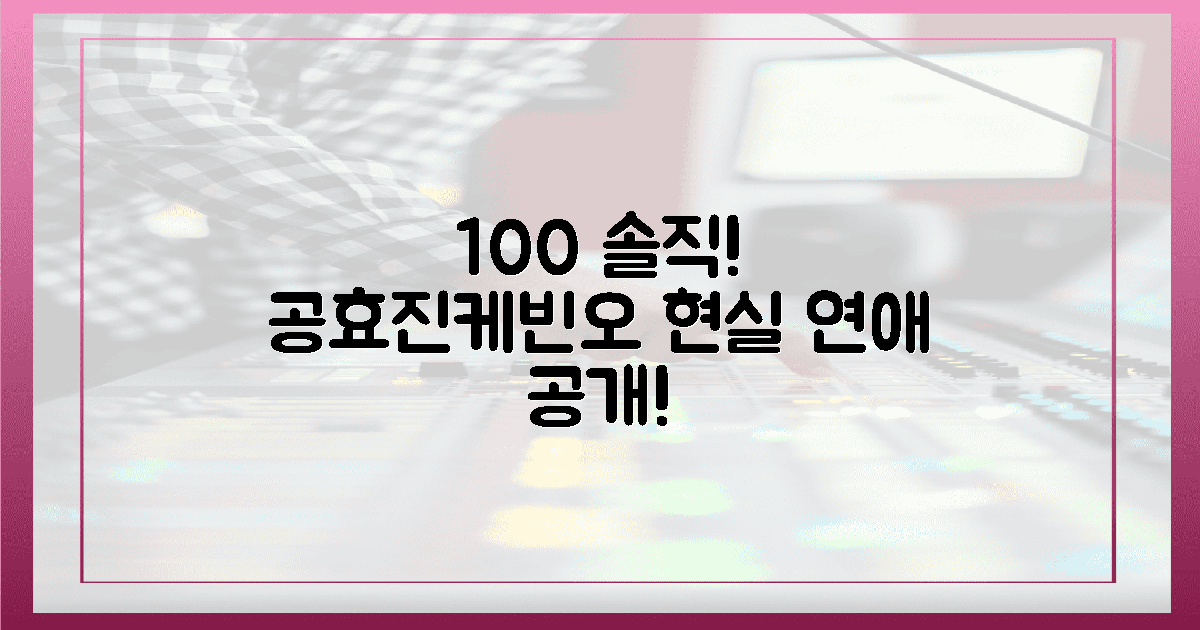 100% 솔직! 공효진, 케빈오와 '현실' 연애!